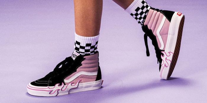 Vans SK8-Hi Flames ''Pink''