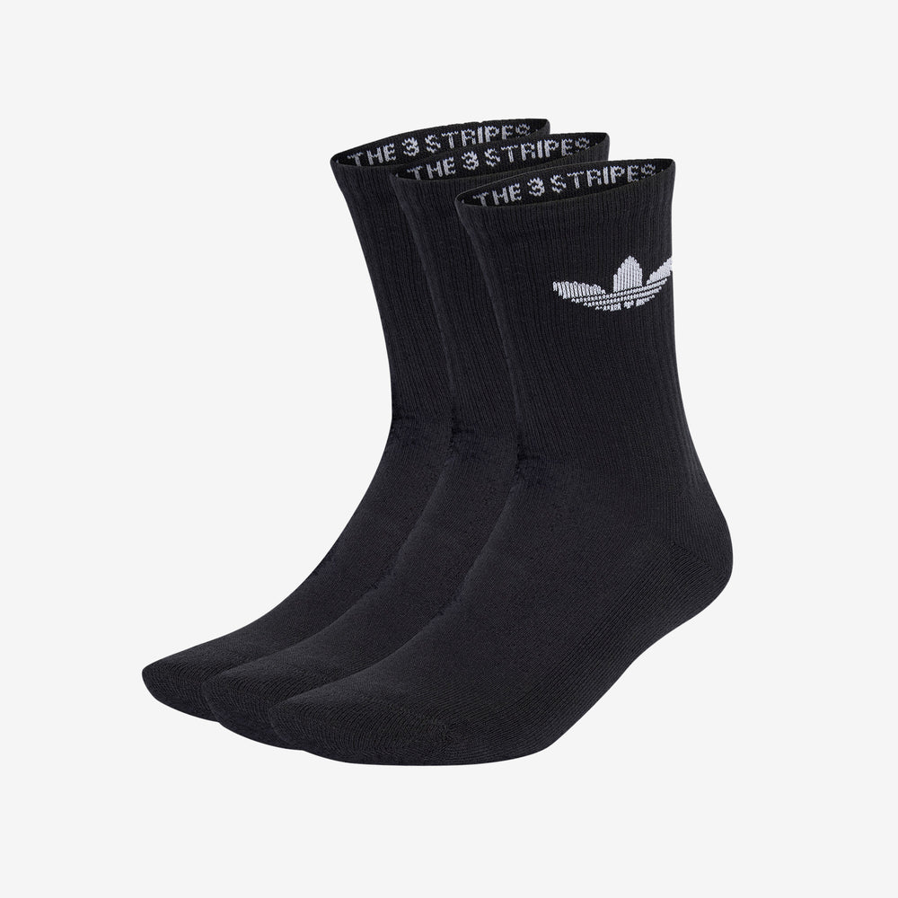 Trefoil Cushion Socks 3-Pack 